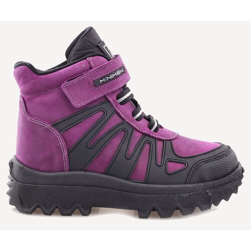 фото Ботинки minimen, размер 29, фиолетовый