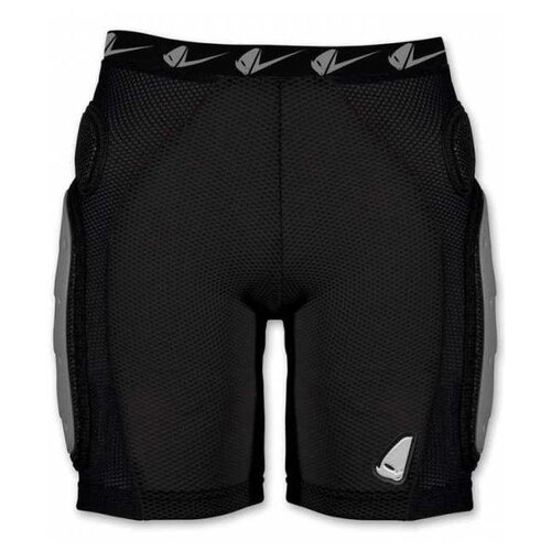 фото Защитные шорты nidecker 2022-23 padded plastic shorts black-grey (us:xl)