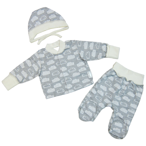 фото Комплект одежды для новорожденных 62/комплект одежды/комплект на выписку/костюм для новорожденных светлячок-с