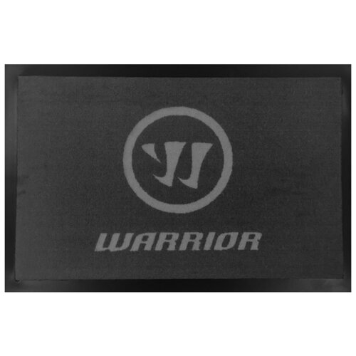 фото Коврик warrior logo carpet (черный-серый)