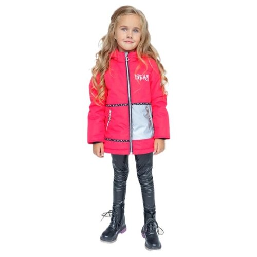 фото Куртка на девочку демисезонная uki kids размер 98 (большемерит +6)