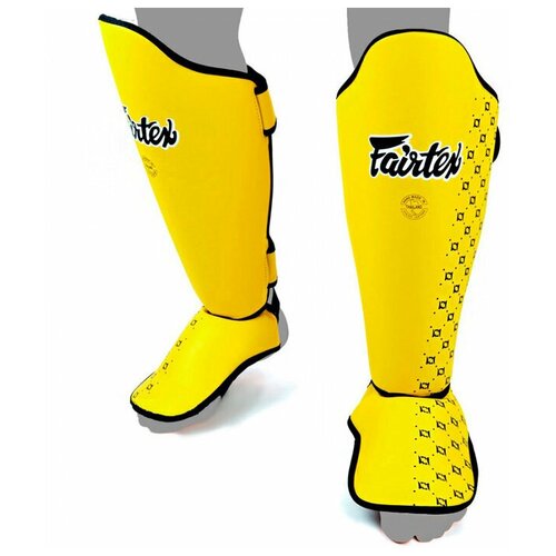 фото Защита на голень fairtex sp5 yellow (l)