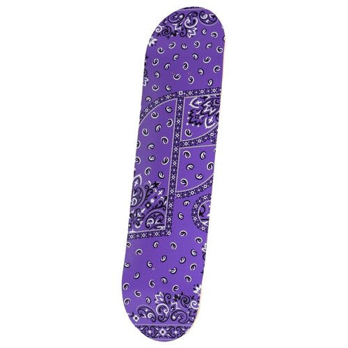 фото Дека для скейтборда footwork progress paisley purple, размер 8x31.5