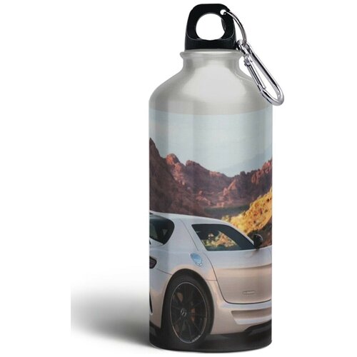 фото Бутылка спортивная,туристическая фляга, 500мл с карабином машина спорткар спортивный автомобиль - 10 brutbottle