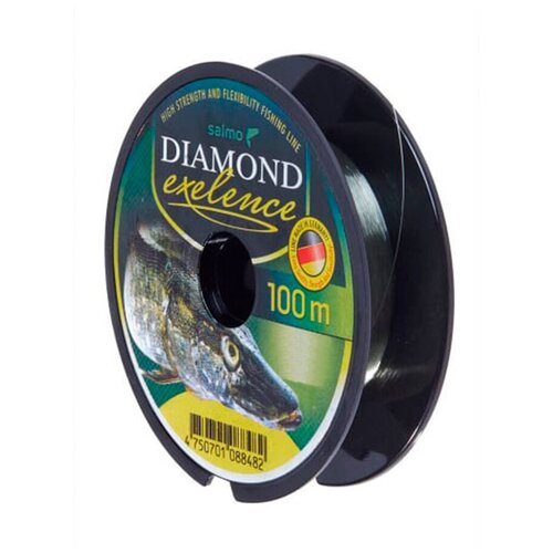 фото Леска монофильная salmo diamond exelence 100/025