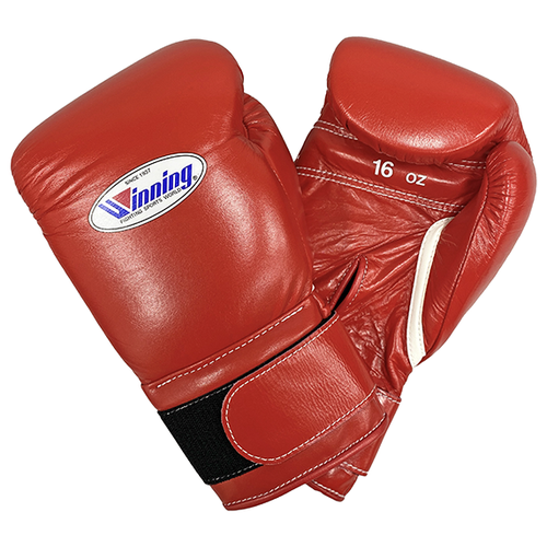 фото Боксерские перчатки winning red (16 унций)