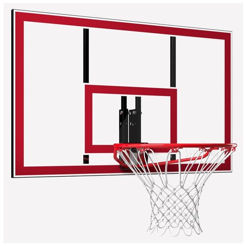 фото Баскетбольный щит с кольцом spalding combo - polycarbonate