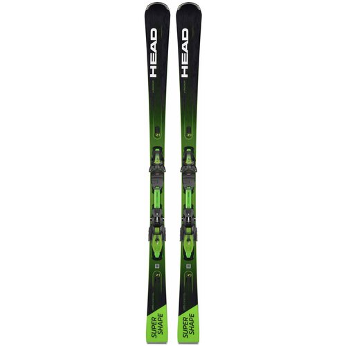 фото Горные лыжи с креплениями head 2022-23 supershape e-magnum sf-pr+prd 12 gw br 85 black/neon green (см:163)