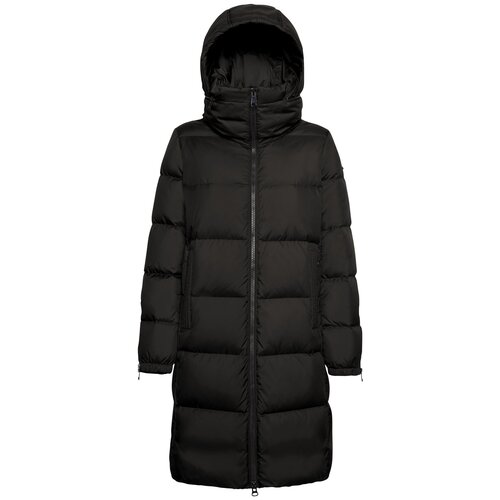 фото Пальто geox для женщин w camei цвет чёрный, размер 50