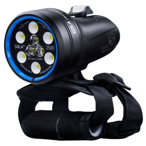 фото Light and motion фонарь sola dive 2500 s/f аккумуляторный черный light & motion