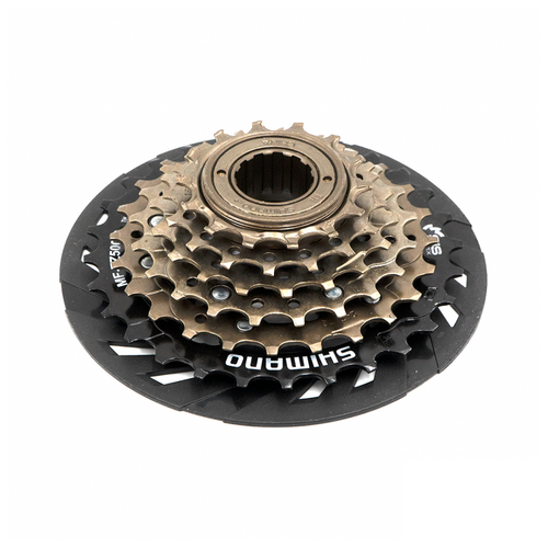 фото Трещотка shimano, tz500, 6ск, 14-28, с защитой