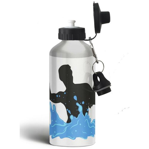 фото Бутылка спортивная,туристическая фляга, 500мл водное поло спорт - 81 brutbottle
