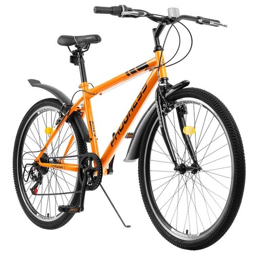 фото Велосипед 26" progress модель crank rus, цвет оранжевый, размер 19" нет бренда