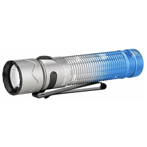 фото Фонарь olight warrior mini 2 mountain sky, 1 x 18650, диод luminus sst-40, 200 метров, 1750 люмен (комплект)