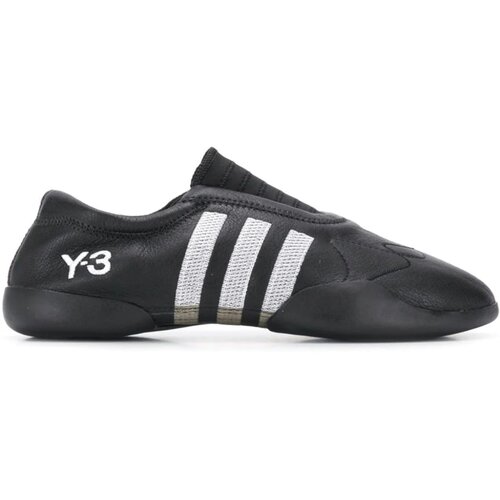 фото Ботинки y-3 adidas, натуральная кожа, размер 5.5, черный
