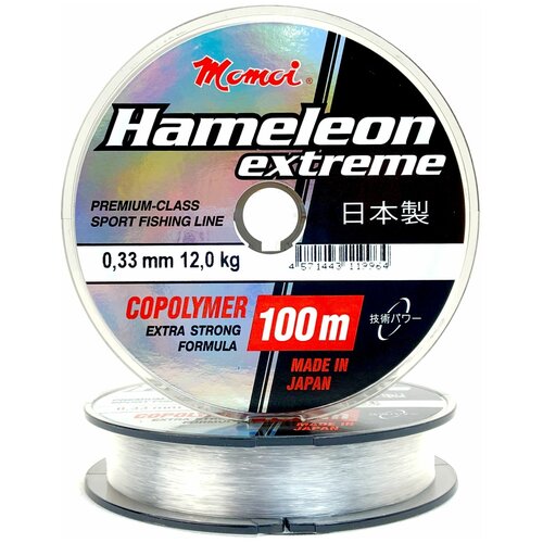 фото Леска momoi hameleon extreme 100м 0.33мм 12кг