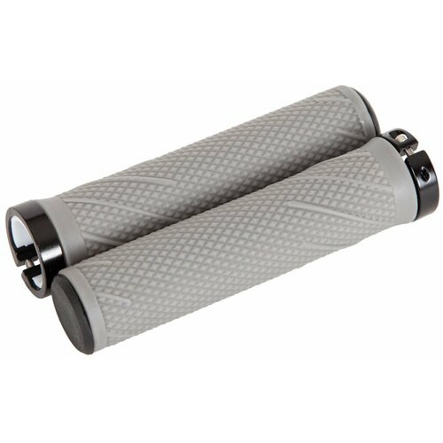 фото Грипсы (ручки на руль) stg sz-056b, 135 мм, lock-on, серый