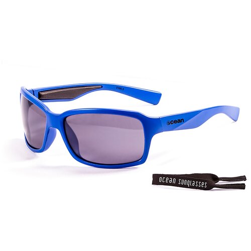 фото Спортивные очки ocean venecia матовые голубые / серые линзы