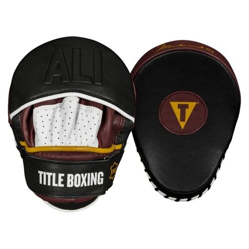 фото Лапы боксерские title ali genuine leather punch mitts title boxing