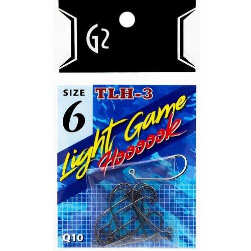 фото Крючки форелевые для джиг-головок g2 light game hook #6 (1уп/10шт)