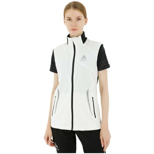 фото Жилет odlo vest frequency snow white/black (us:l)