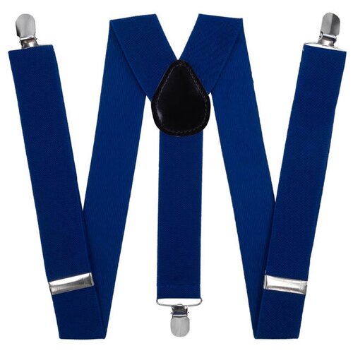 фото Подтяжки для брюк широкие (3.5 см, 3 клипсы, синий) 50825 otokodesign