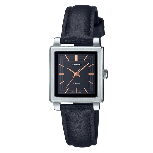 фото Наручные часы casio collection, черный, серебряный