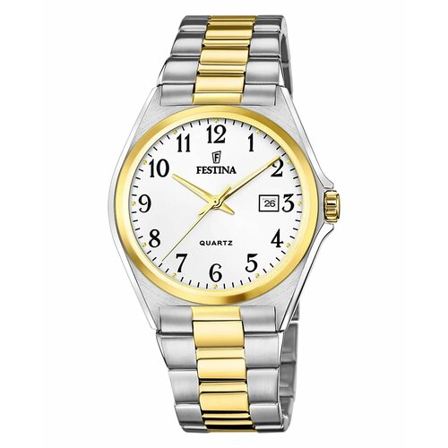 фото Наручные часы festina f20554/1, серебряный, черный