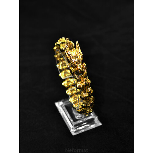 фото Браслет браслет dragon gold, 1 шт., размер 22 см, золотой neformat