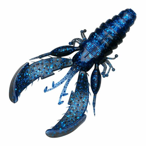 фото Приманка силиконовая westin crecraw creaturebait 10см 4шт #black/blue