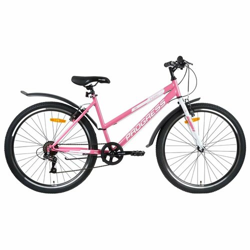 фото Горный велосипед 26" progress ingrid low rus, розовый, взрослый, 17-дюймовая рама 2023