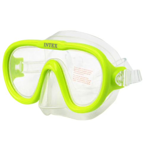 фото Маска для плавания детская / маска для ныряния/ очки для плавания детские 8+ intex