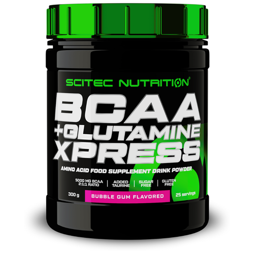 фото Scitec nutrition bcaa + glutamine xpress 600 г мохито