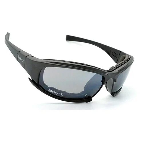 фото Тактические очки с поляризацией/спортивные/со сменными линзами/для водителей/для рыбалки/для велосипедистов/для мотоциклистов/ ретео