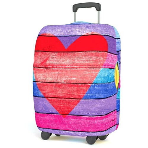 фото Чехол для чемодана, размер l 75*80 см, серия neoprene happy valentine's day, дизайн heart. ratel