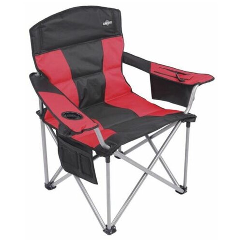 фото Складное кресло туристическое/ стул туристический с подлокотниками и подстаканником / стул кемпинговый для туризма и рыбалки house of luck