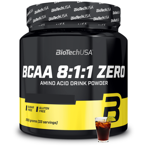 фото Bcaa biotechusa bcaa 8:1:1 zero, кола, 250 гр.