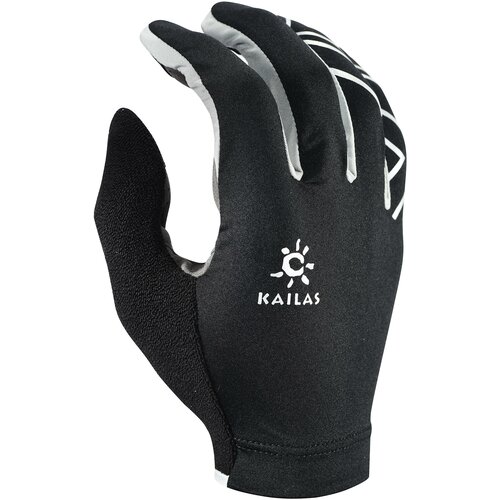 фото Перчатки беговые kailas mountain running stretchy black (us:l)