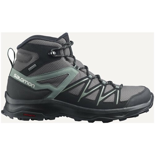 фото Ботинки daintree mid gtx magnet/blac/balsgreen, 10.5 44 salomon