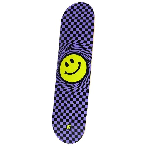 фото Дека для скейтборда footwork progress smile purple, размер 8.25x31.75