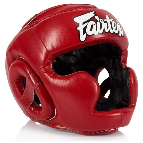 фото Шлем для детей fairtex headguard for kids hgk15 red 10-12 лет