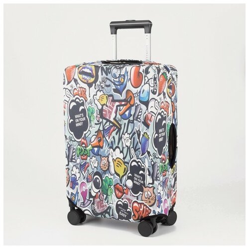 фото Чехол на чемодан 20", цвет разноцветный