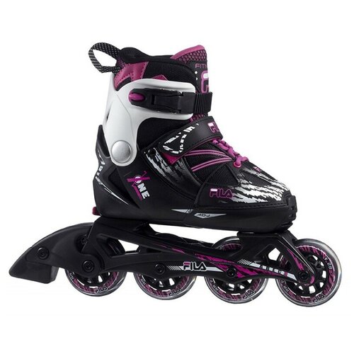 фото Детские ролики fila x-one g - 2020 black/pink/magenta р. 29-32 fila skates