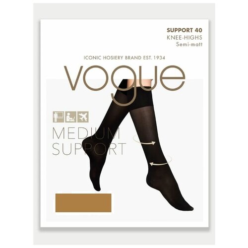 фото Гольфы vogue support knee 40 den, 2 пары