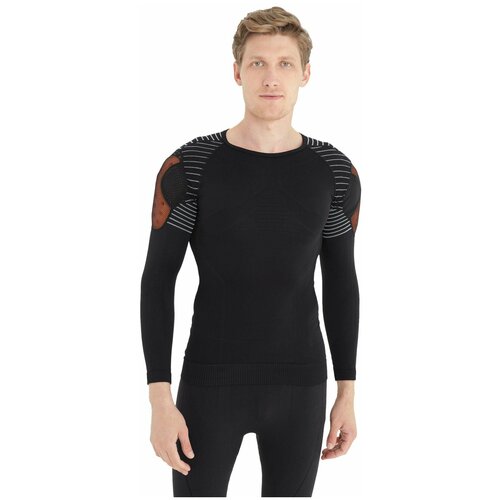 фото Жилет prosurf, 2022-23 seamless protector back, m, черный