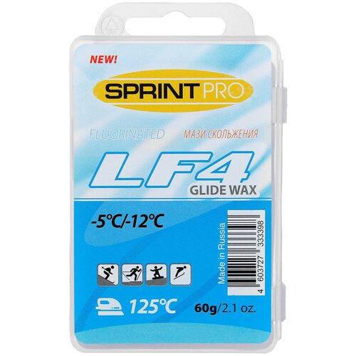 фото Парафин sprint pro, lf4 blue, (-5 -12°c), 60г 5310847 нет бренда