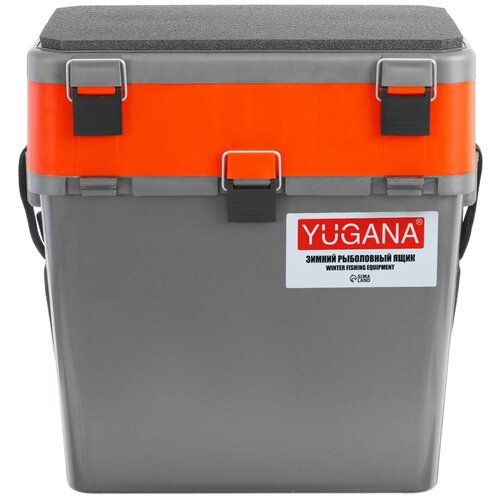 фото Ящик зимний yugana, двухсекционный, цвет серо-оранжевый