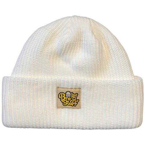 фото Шапка bro stuff big logo white