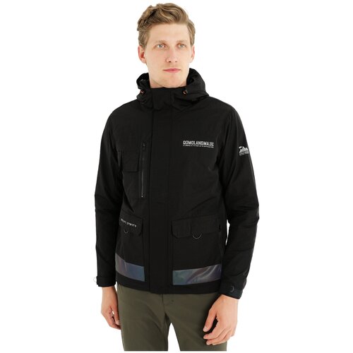 фото Куртка для активного отдыха kailas long hooded windproof black (us:m)