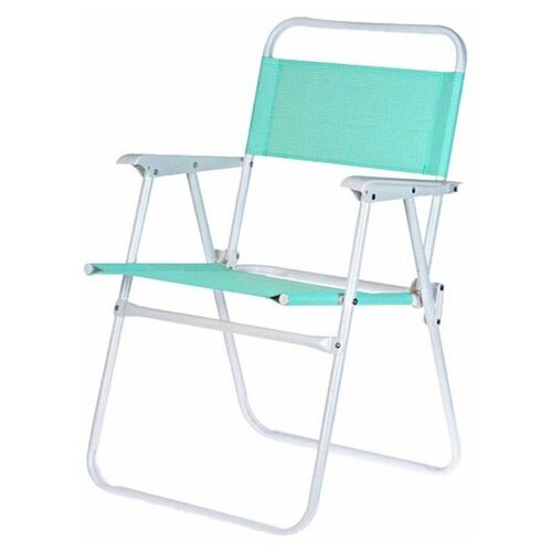 фото Складное пляжное кресло lux comfort, полиэстер 600d, металл, бирюзовое, 50х54х79 см, koopman international